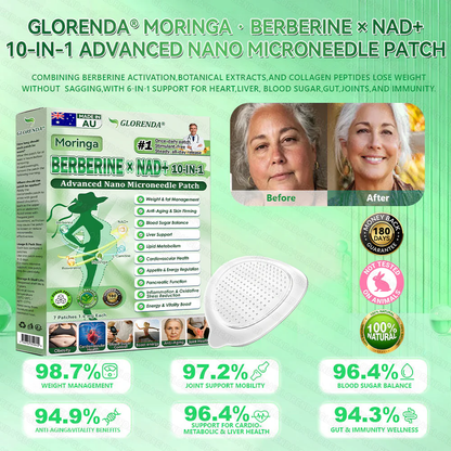 𝑶𝒇𝒇𝒊𝒄𝒊𝒂𝒍 𝑺𝒕𝒐𝒓𝒆 | 🏆💊 𝐆𝐋𝐎𝐑𝑬𝑵𝗗𝗔® 𝐌𝐨𝐫𝐢𝐧𝒈𝒂 · 𝑩𝒆𝒓𝒃𝐞𝐫𝐢𝐧𝐞 × 𝐍𝐀𝑫+ 𝟭𝟬-𝒊𝗻-𝟭 𝗔𝗱𝘃𝗮𝗻𝐜𝐞𝐝 𝐍𝐚𝒏𝒐 𝑴𝒊𝒄𝒓𝒐𝒏𝒆𝒆𝐝𝐥𝐞 𝐏𝐚𝐭𝐜𝐡 🇦🇺 (𝐉𝐮𝐬𝐭 𝐨𝐧𝐜𝐞 𝐚 𝐝𝐚𝐲, 𝐯𝐢𝐬𝐢𝐛𝐥𝐞 𝐜𝐡𝐚𝐧𝐠𝐞𝐬 𝐢𝐧 𝟕 𝐝𝐚𝐲𝐬) ✅ 𝑭𝒐𝒓 𝒐𝒃𝒆𝒔𝐢𝐭𝐲, 𝐥𝐨𝐨𝐬𝐞 𝐬𝐤𝗶𝗻, 𝗱𝗶𝗮𝗯𝗲𝒕𝒆𝒔, 𝒔𝒍𝒆𝒆𝒑 𝒂𝒑𝒏𝒆𝒂, 𝒋𝒐𝒊𝒏𝒕 𝒊𝒔𝒔𝒖𝒆𝒔, 𝒂𝒏𝒅 𝒎𝒐𝒓𝒆